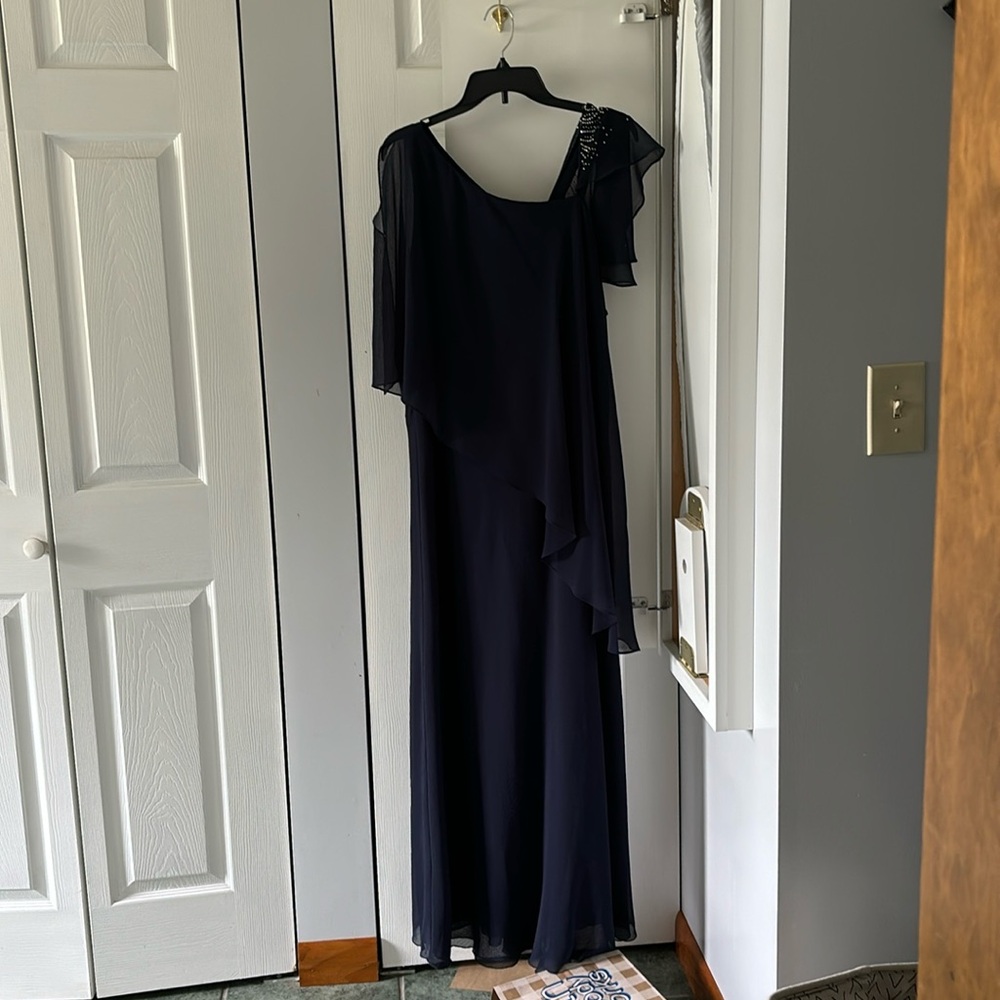 Blue wedding dresse